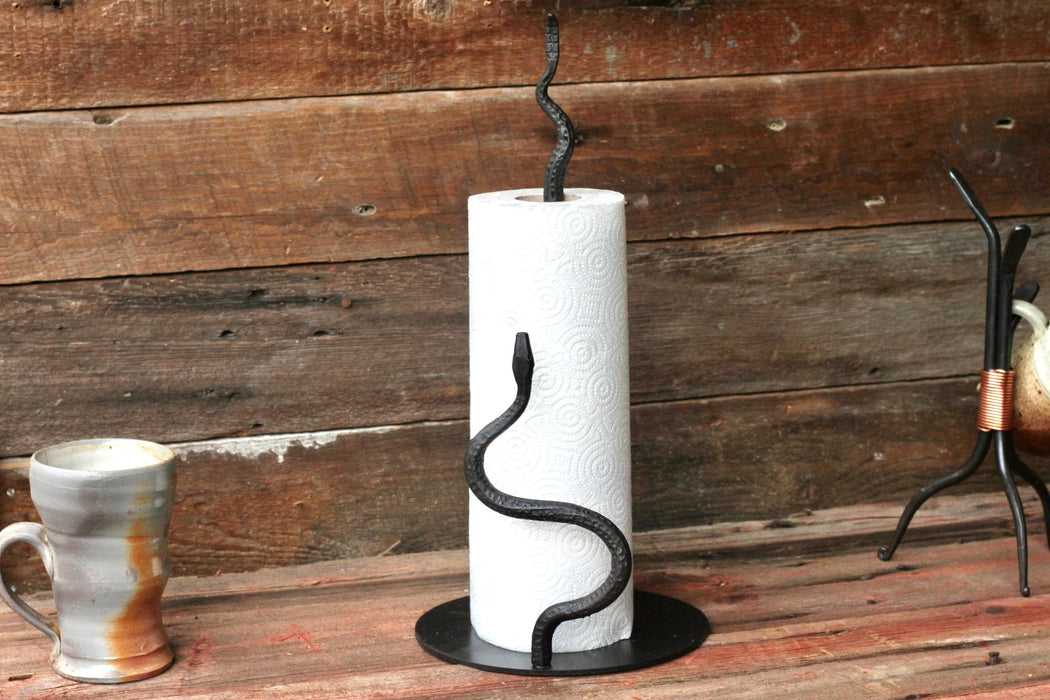 Rattlesnake Paper Towel Holder