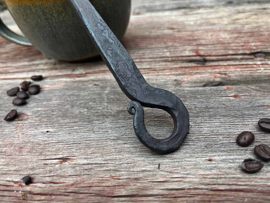 Curled Copper Scoop - 2 Tbsp