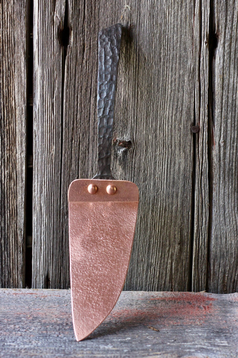 Copper Pie and Cake Server