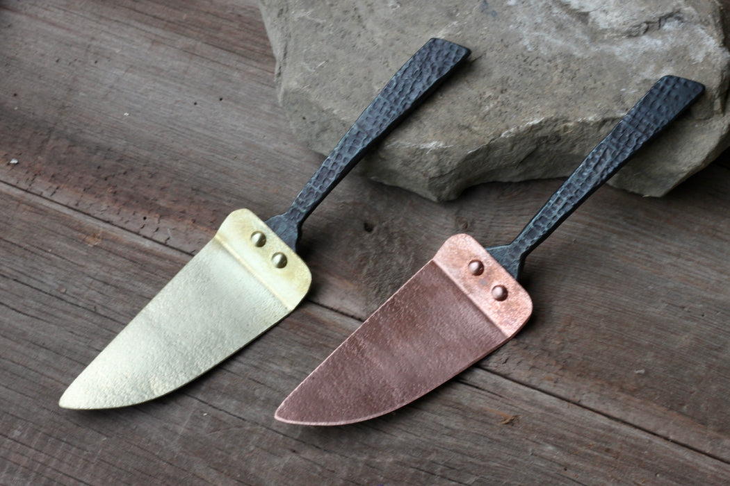 Brass Pie and Cake Server