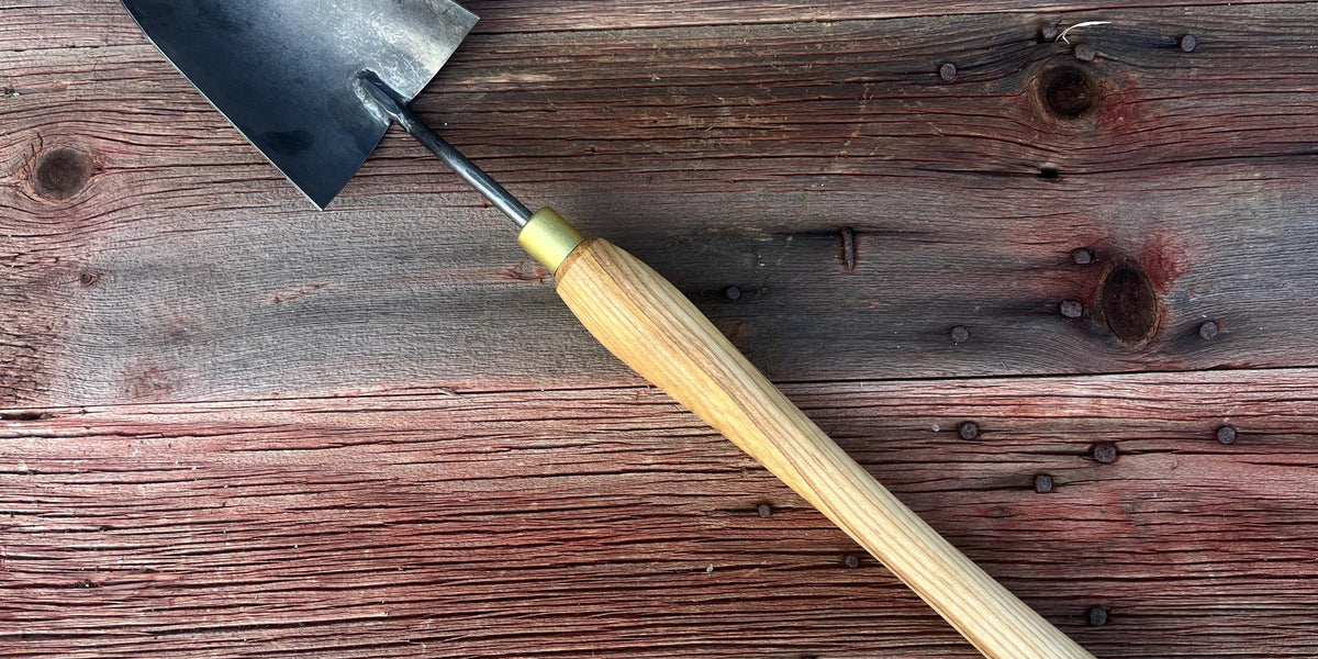 Long Handle Garden Trowel– Wicks Forge