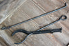 Log grabber and fire poker 