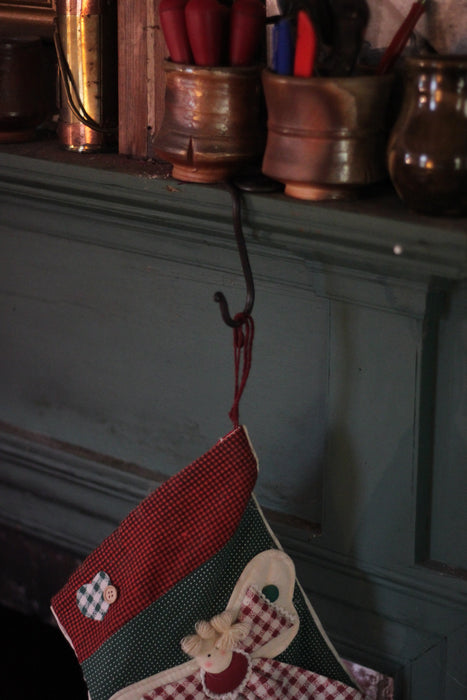 Stocking Holder Hook for Mantle/Shelf
