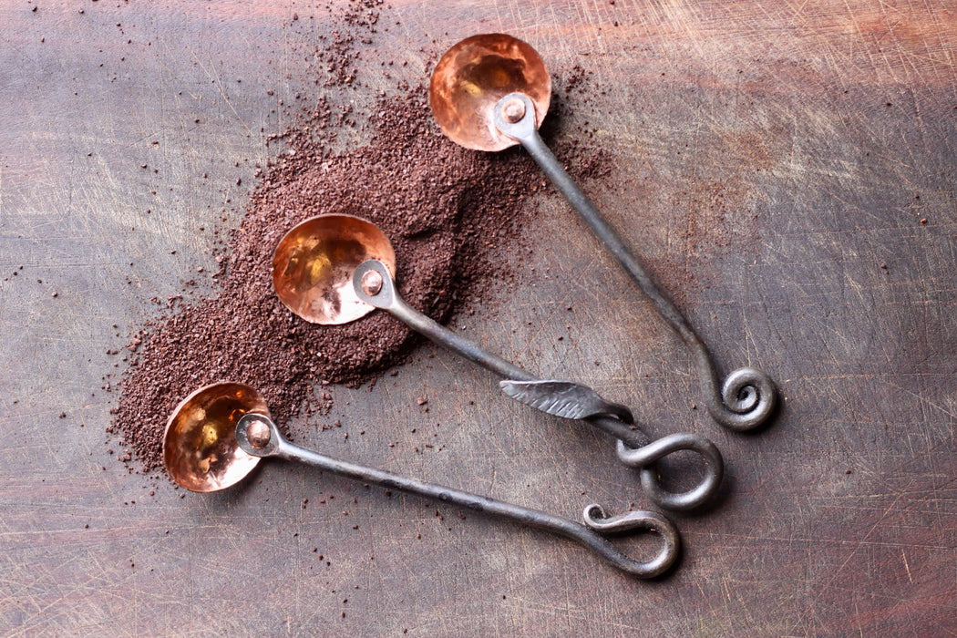 Copper and Steel Coffee Scoop - 1 Tbsp