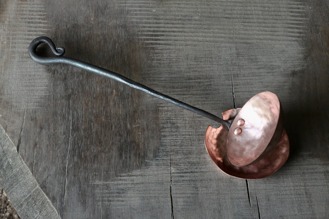 Copper and Steel Ladle - Reverse Curl