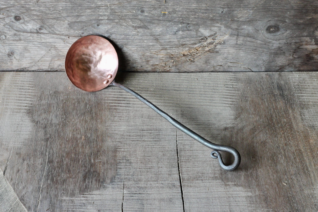 Copper and Steel Ladle - Reverse Curl