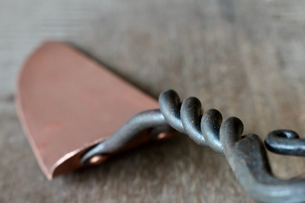 Copper Pie and Cake Server