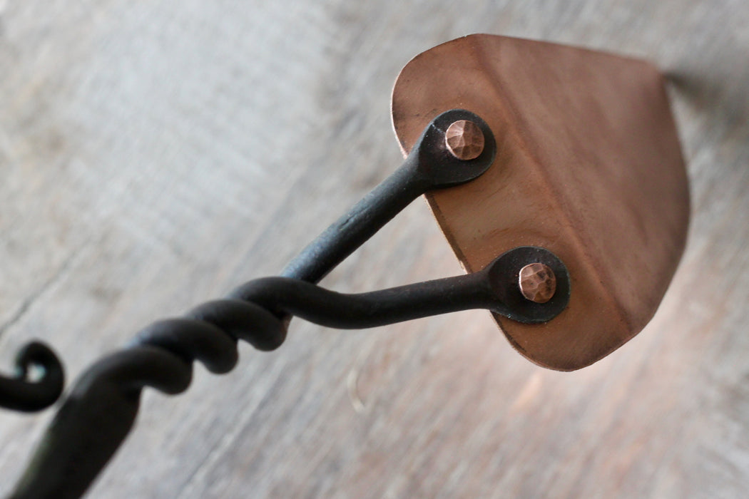 Copper Pie and Cake Server