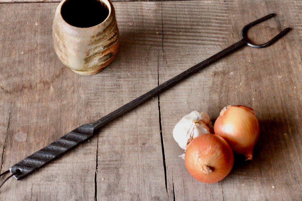 BBQ Fork: "Grill-Marked" Handle