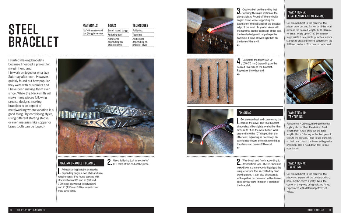 Excerpt from The Everyday Blacksmith: Learn to forge 55 simple projects you'll use every day