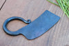 a blacksmith hand forged herb chopper by Wicks Forge