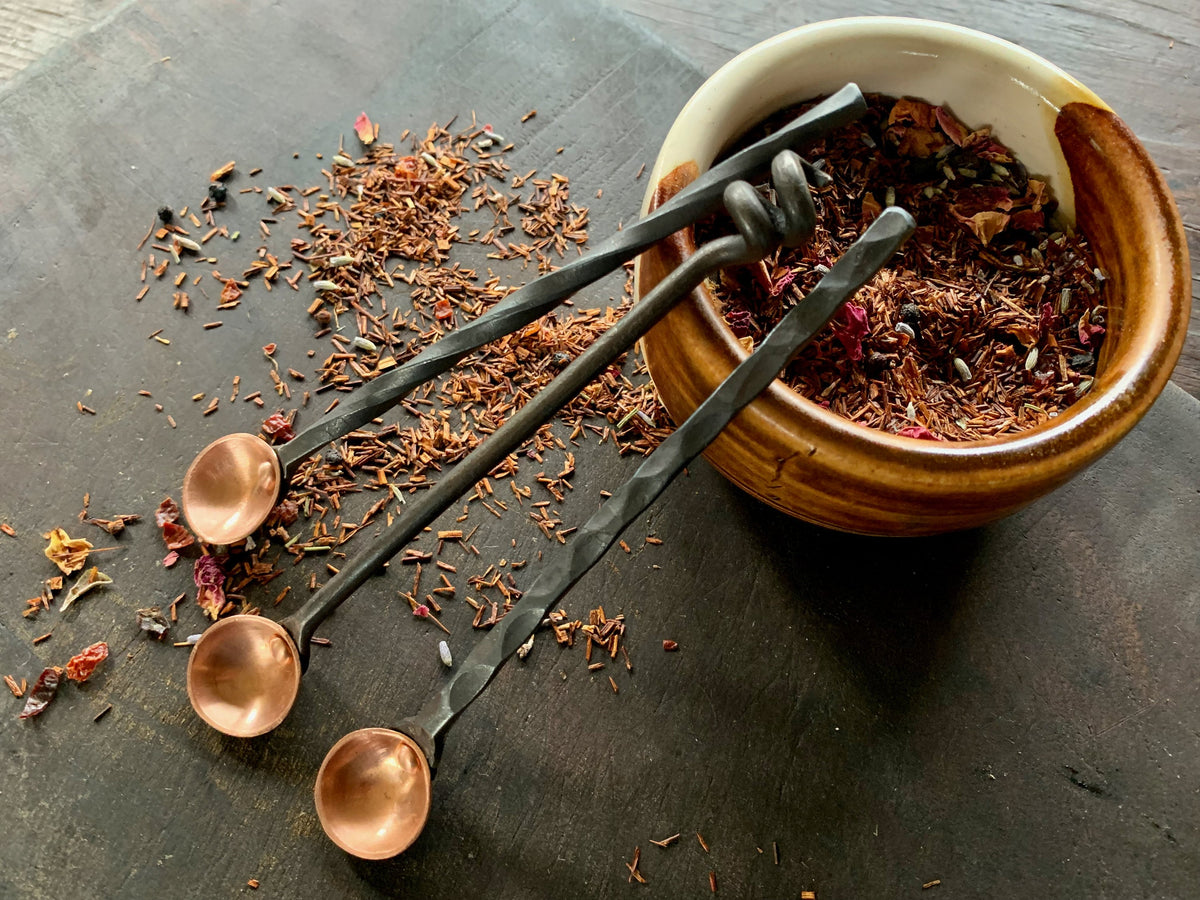 Copper and Steel 1/4 Teaspoon– Wicks Forge