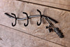 a blacksmith hand forged oak tree coat rack by Wicks Forge