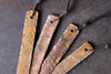 blacksmith hand forged copper bookmarks by Wicks Forge
