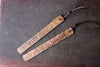blacksmith hand forged personalized copper bookmarks by Wicks Forge