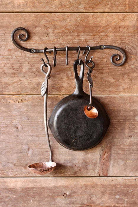 Scrolled Pot and Pan Holder